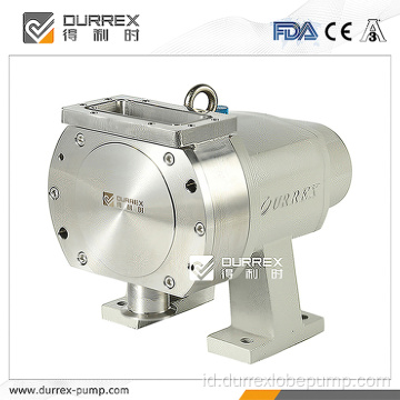 3A/FDA Rotary Lobe Pump di Industri Makanan